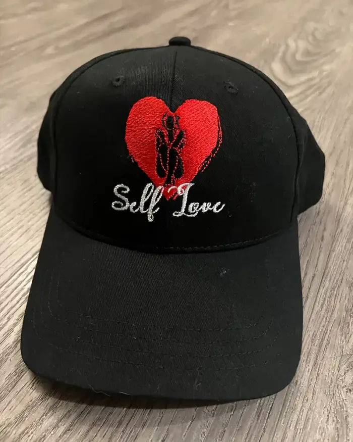 Kendra Erika Self Love Hat Black